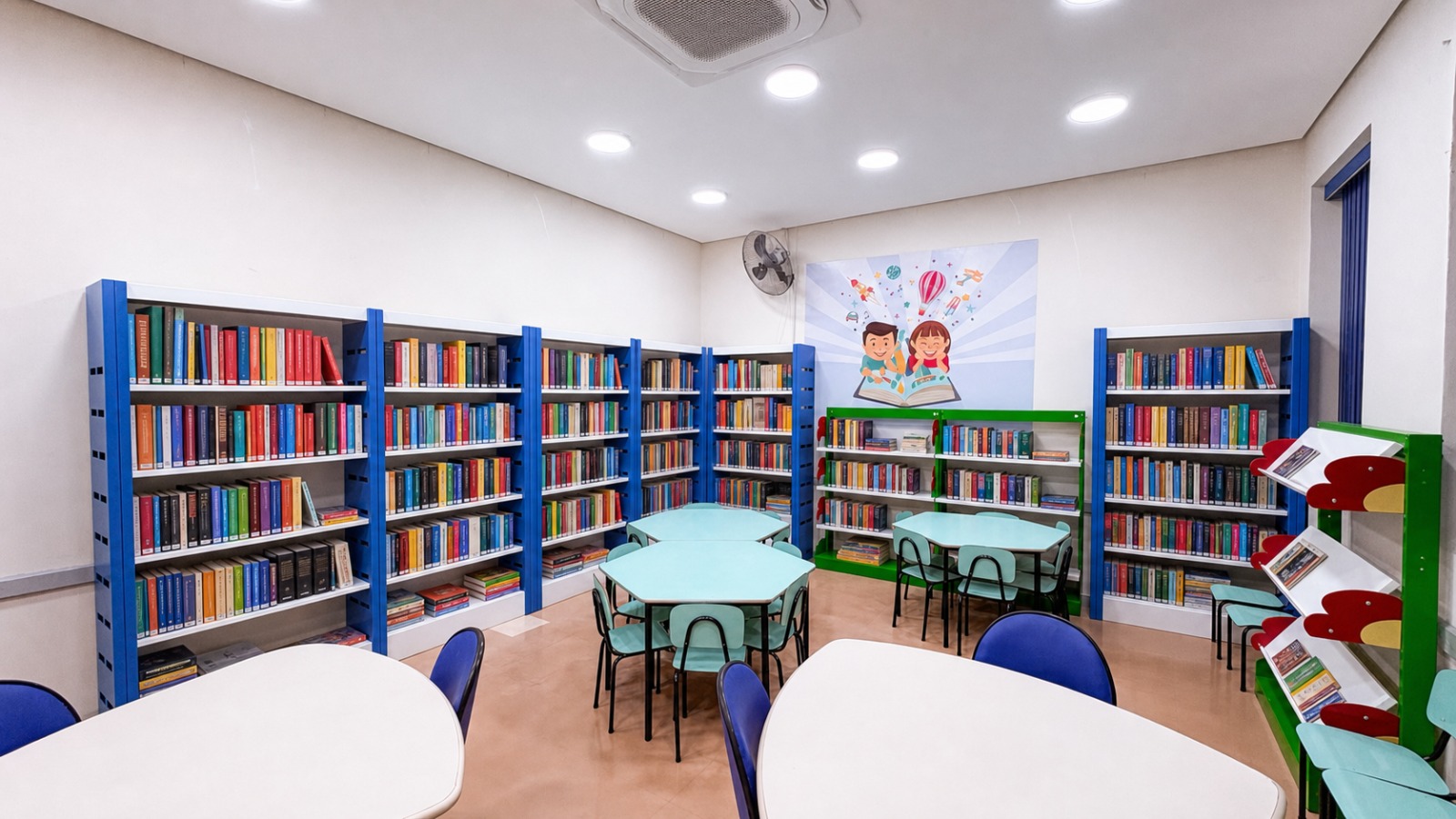 Sala de Leitura / Biblioteca — Colégio Sion Ipiranga